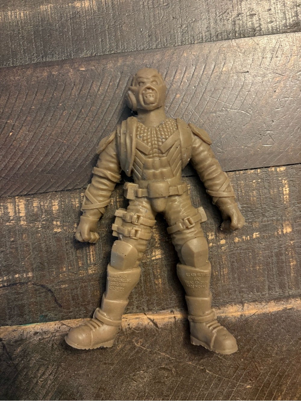 Vintage Greenbrier International All Sand Rubber Stretch Action Figure 6"